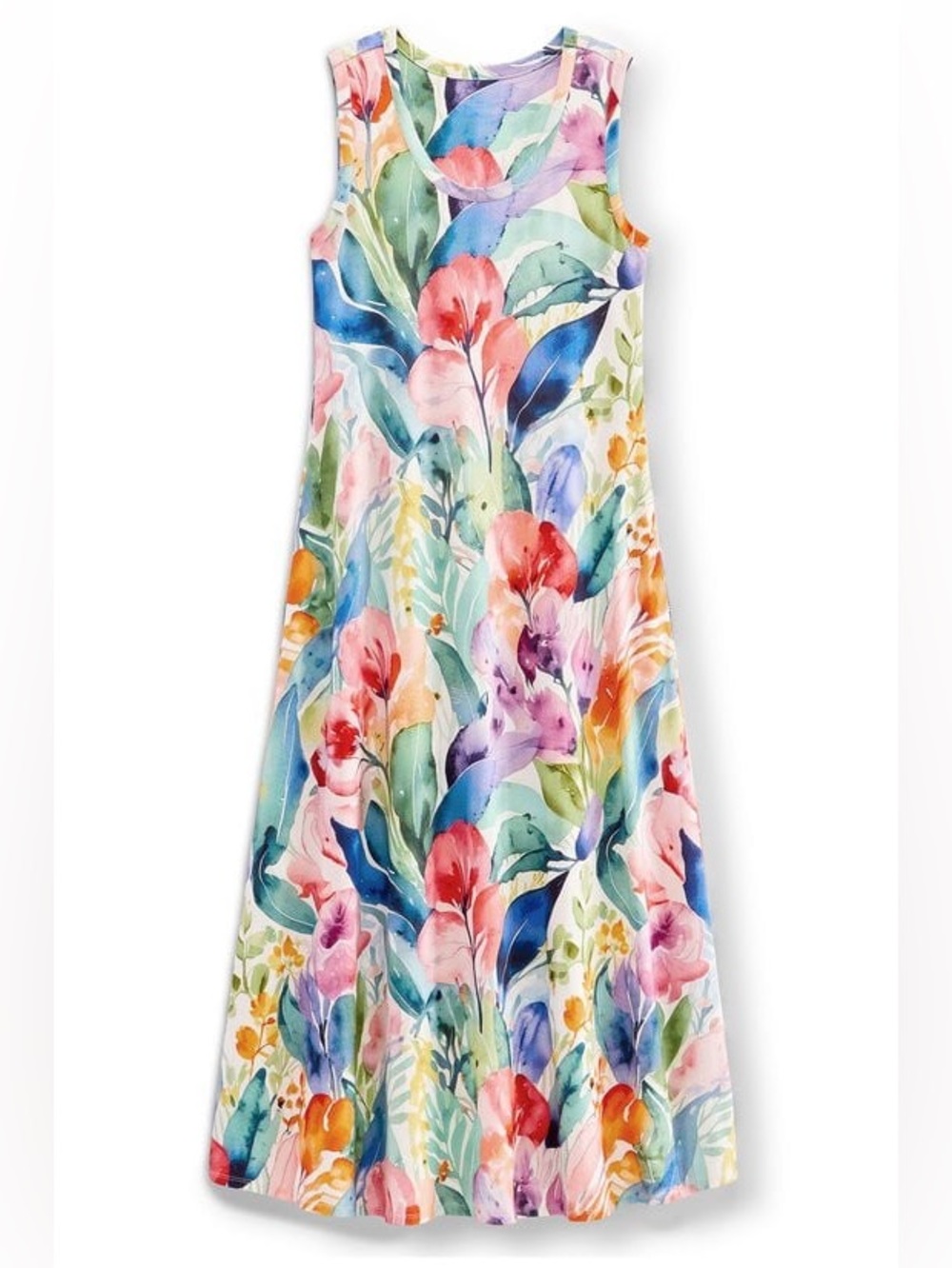 NEW! Soft Surroundings Santiago Gaia Maxi Dress. 1X. - Picture 2 of 16